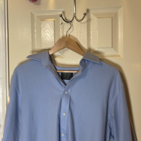 15 1/2 34-35 Nordstrom Men’s Shop Tech Smart Dress shirt - Picture 3 of 6
